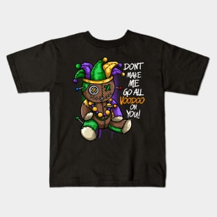 Voodoo MArdi Gras Kids T-Shirt